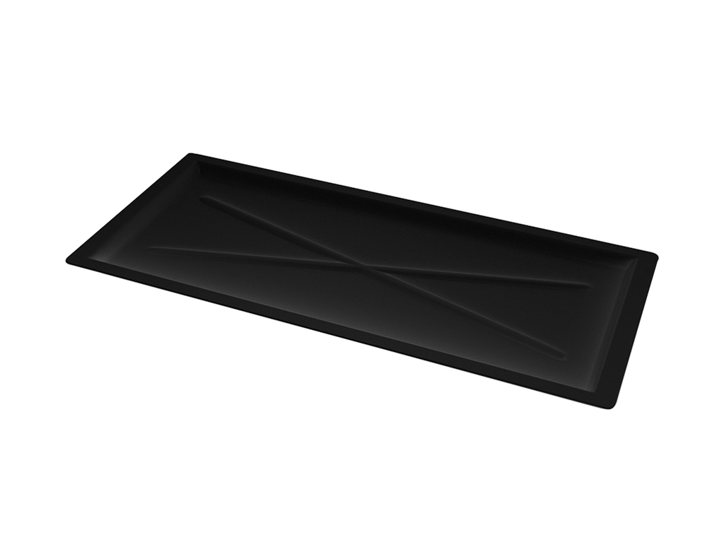 Trocknerständer 55 550x240 Schwarz -metallic