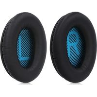 2x Ersatz-ohrpolster Für Bose Soundlink Around-ear Wireless Ii, Komfortabler Schaumstoff, Schwarz, Kopfhörerzubehör