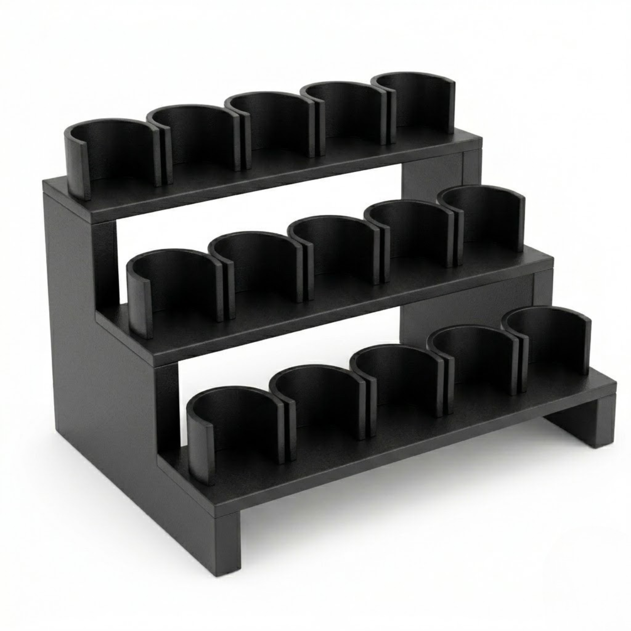 Gewürzregal, Schwarz, Küchenschrank