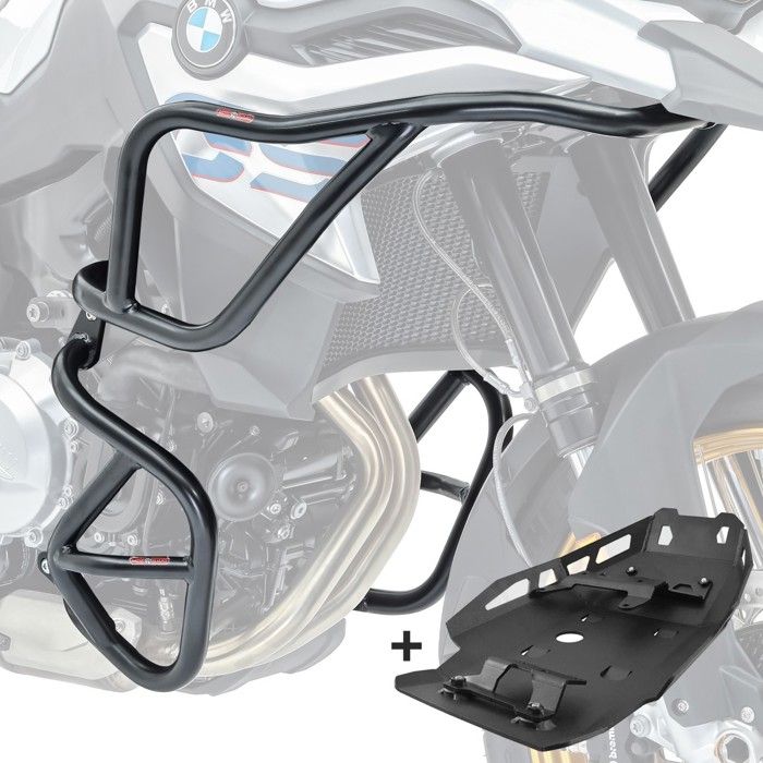Schutzplatte Set L Für Bmw F 850 Gs / F 750 Gs 18-20 + Motorunterfahrschutz S-af2