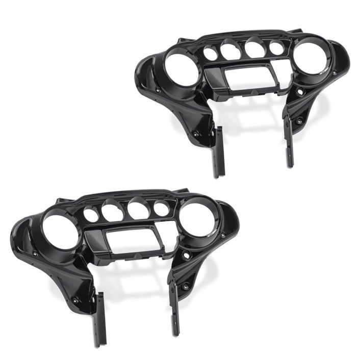 2x Innenverkleidung Batwing Für Harley Touring 14-25 Schwarz Set Rabatt