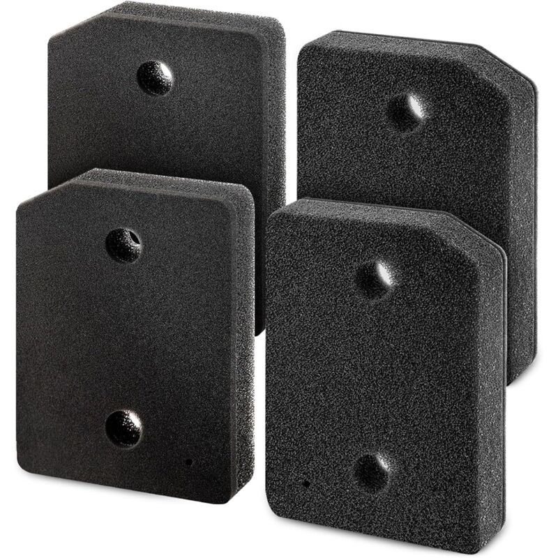 4er-pack Wäschetrocknerfilter – Kompatibel Mit Miele T1, Größe 207 X 157 X 30 Mm, Fein- Und Grobschaum