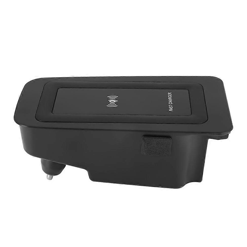 15w Qi Schnelllade-induktionsladeplatte Fürs Auto Mit Handyhalterung Für Volvo Xc90 S90 V90cc S60 Xc60 V60 (2015–2022) – Wellngs