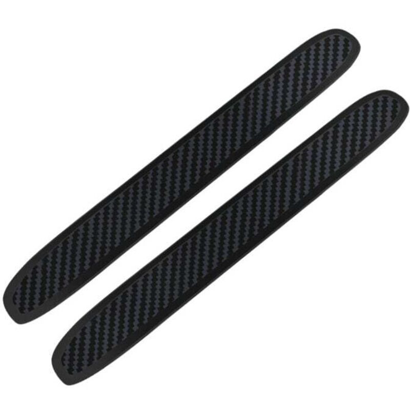 Selbstklebende, Rutschfeste Stoßstangenschutzstreifen 3 M X 4 Cm Schwarz -ulisem