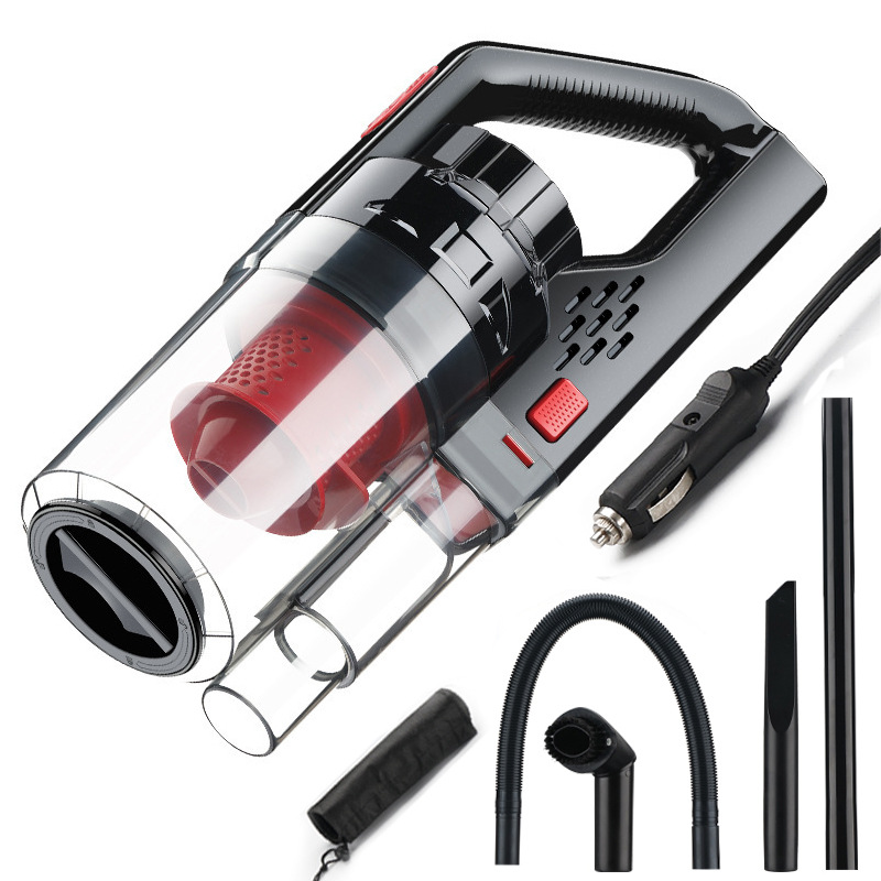 Autostaubsauger 150w 6000pa Nass-/trockensauger, Tragbar, Handlich, Starke Saugkraft, Rot