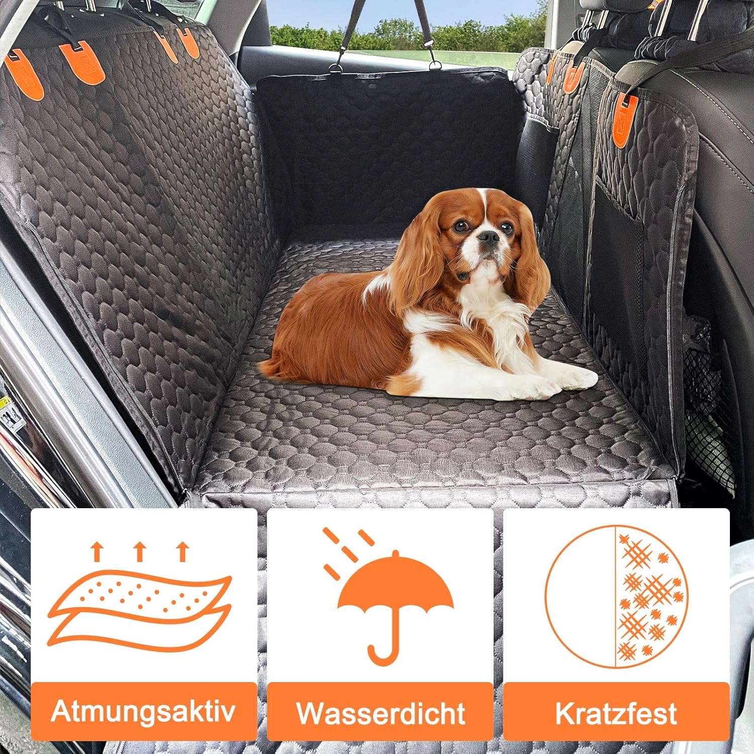 Lekespring G2 Hundematte Rücksitzbezug