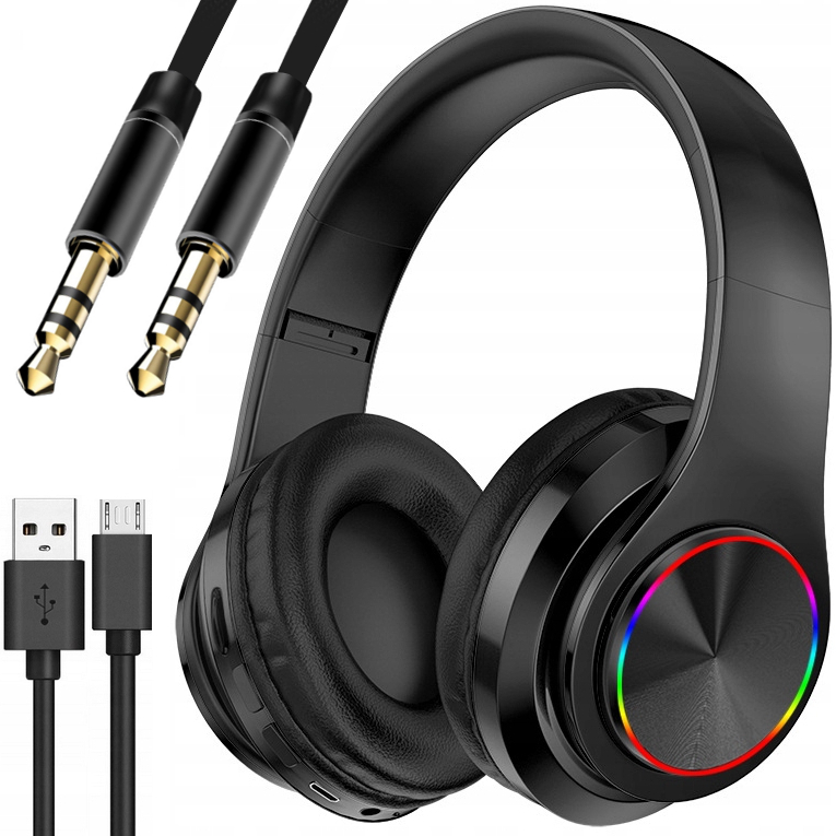B39 Kabellose Bluetooth-kopfhörer Mit Mikrofon Rgb