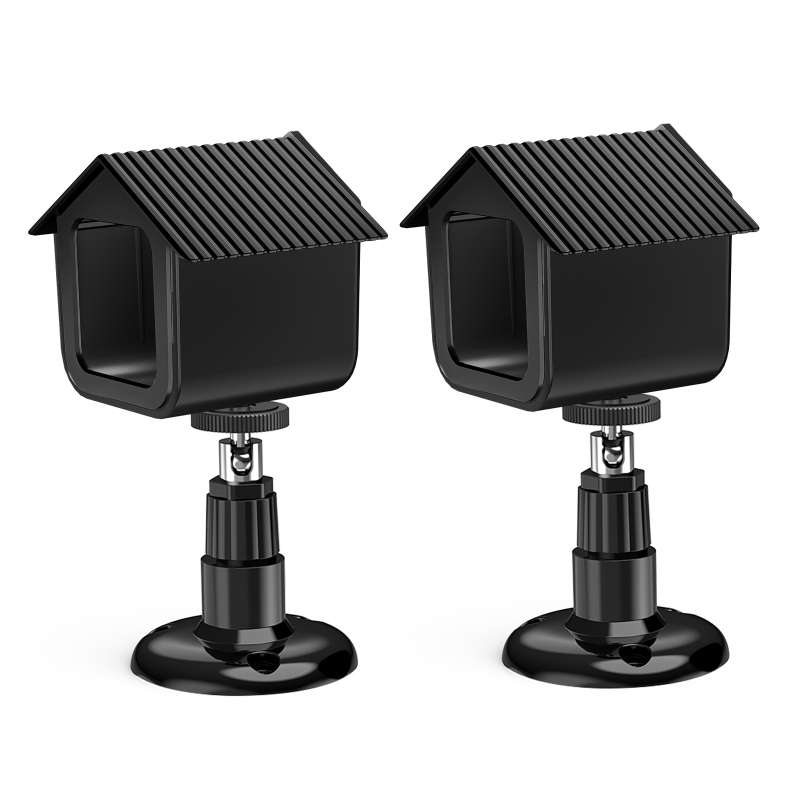 Wandmontiertes Schutzgehäuse, Kompatibel Mit Der Wyze Cam V3 Kamera, Wetterfest, 360 Grad Verstellbar, Für Die Innen- Und Außenmontage (2er-pack, Schwarz)