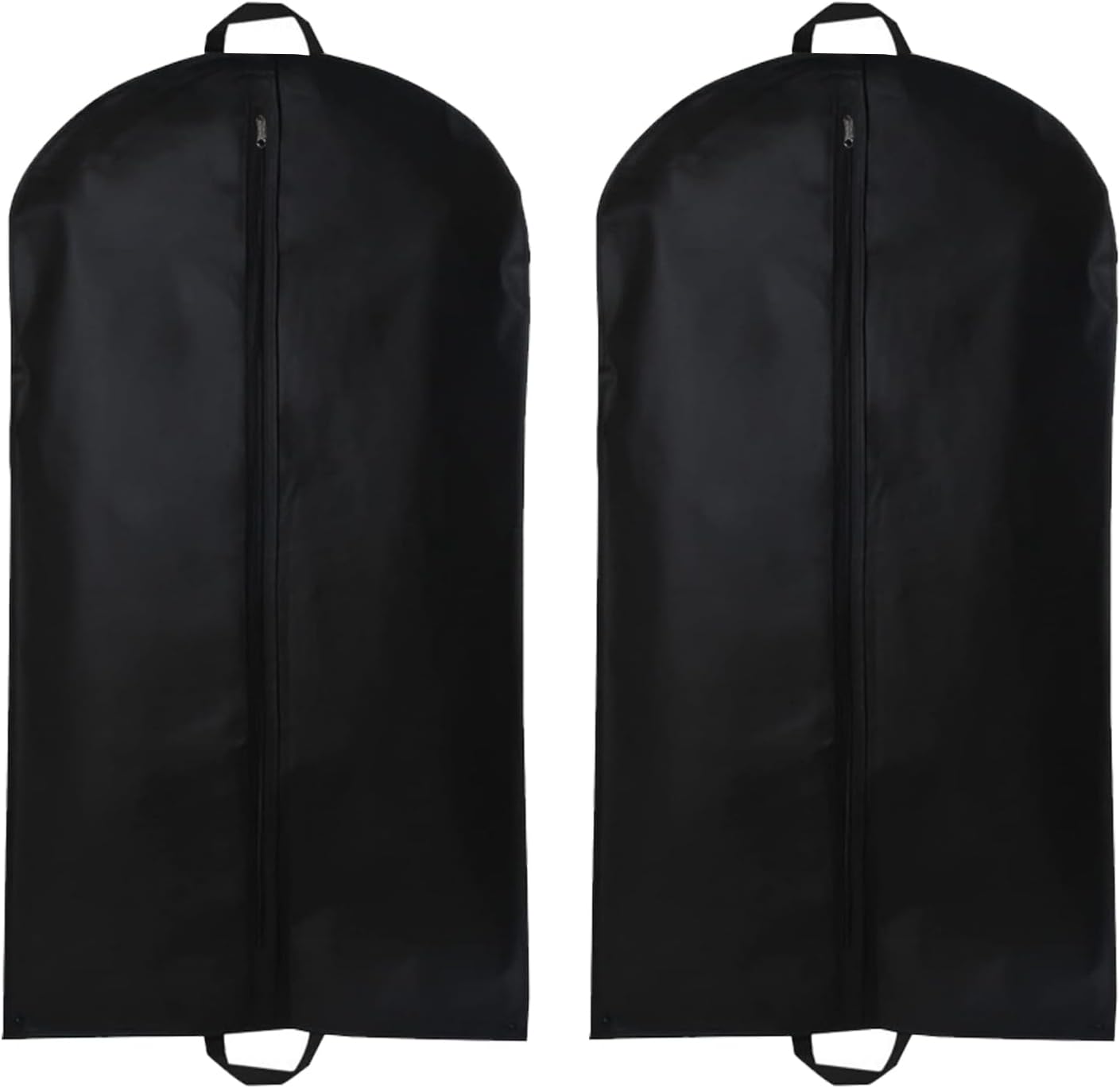 2-teiliges Schwarzes Herren-anzugtaschen-set (60 X 120 Cm) Mit Staubschutzhülle, Aufbewahrungstasche Und Kleidersack Für Anzüge, Mäntel Und Smokings
