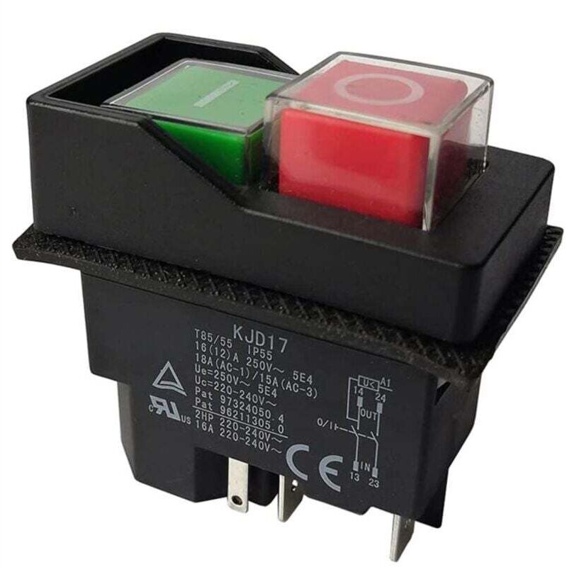 Elektromagnetischer Schalter Für Gartengeräte, 220 V, 5 Anschlüsse - Ulisem