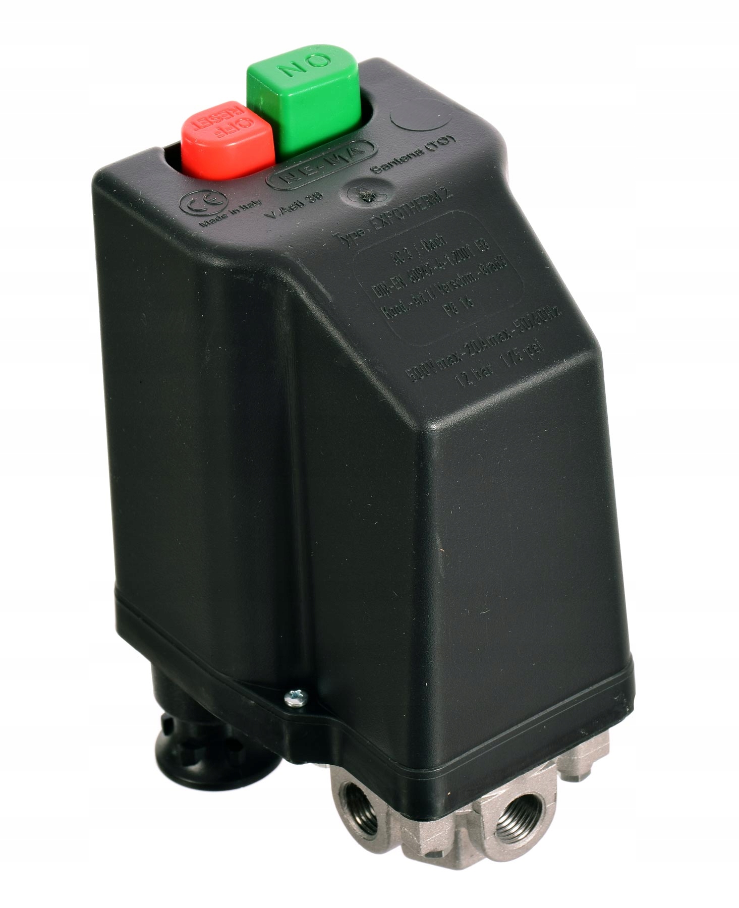 Druckschalter Et24v10/16 8/10 Bar 10-16 A 5,5-7,5 Kw 400 V 1/4" 4-wege Ne-ma