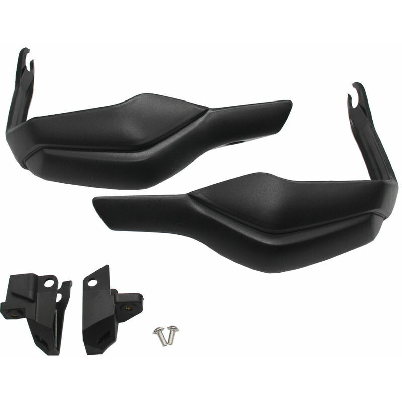 Motorrad-handschützer, Kunststoff-handschützer, Handschützer, Windschutzscheiben-ersatz Für X-adv 750 2017–2020, Schwarz – Schwarz