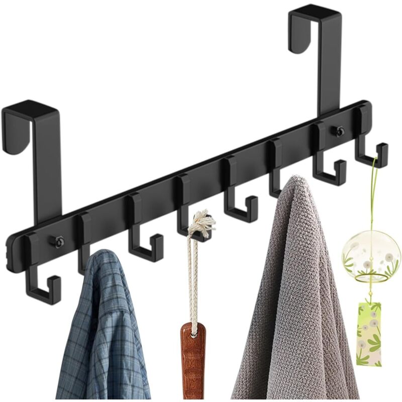 Wandmontierte Handtuchhaken Fürs Badezimmer, 4er-set, Gebürsteter Edelstahl, Robuste Montage, Modernes Und Elegantes Design – Ulisem