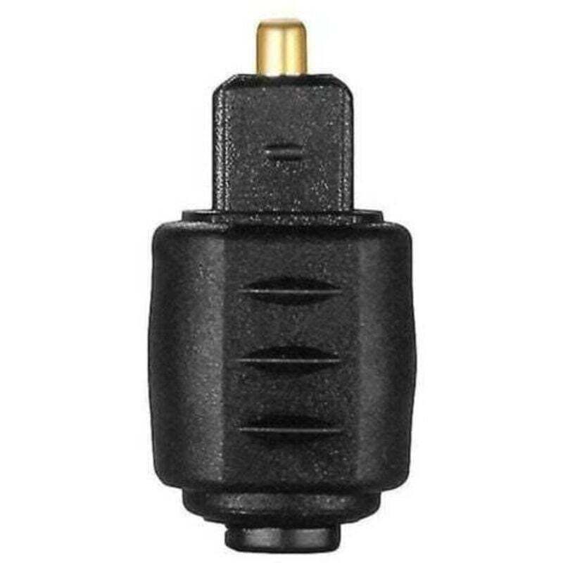 3,5-mm-klinkenbuchse Auf Toslink-audioadapter – Kompaktes, Schwarzes Metallgehäuse Für Fernseher, Soundbar Und Dac – Ulisem