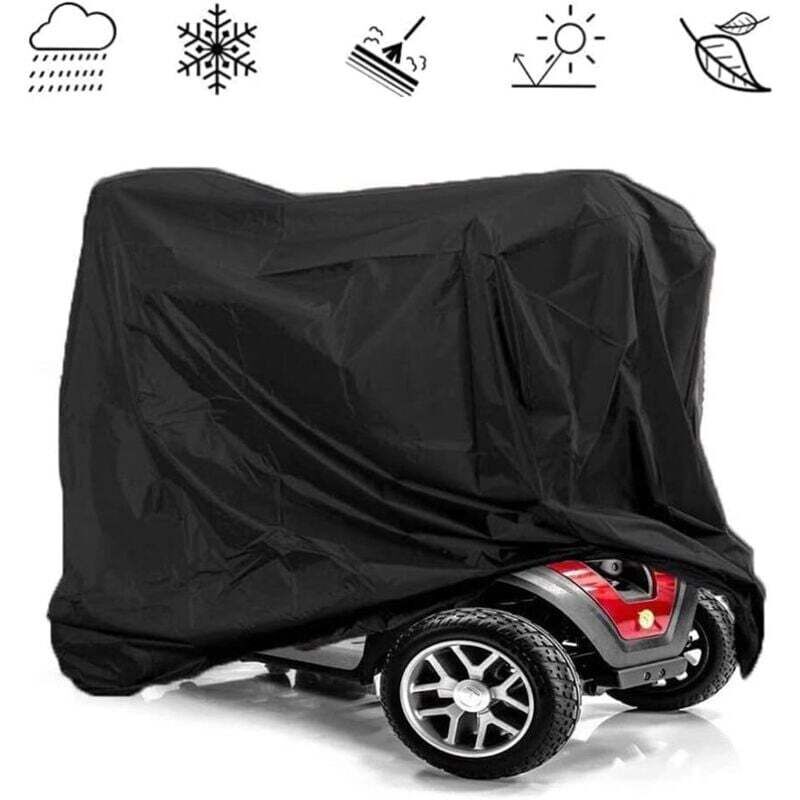 Wasserdichte Schutzhülle Für Elektroroller, 210d Oxford-gewebe, Maße 190 X 71 X 117 Cm, Schutz Vor Regen, Staub Und Uv-strahlung – Ulisem