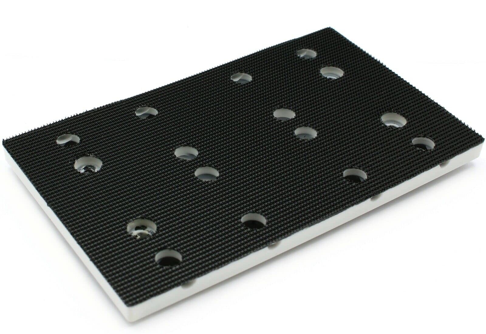 Profi-schleifteller 80x133 Für Rts 400 Req, Schwarz, Schleifteller 133 X 80 Mm, Stahlgraues Schutzpad, Ersetzt Das Schleifblatt
