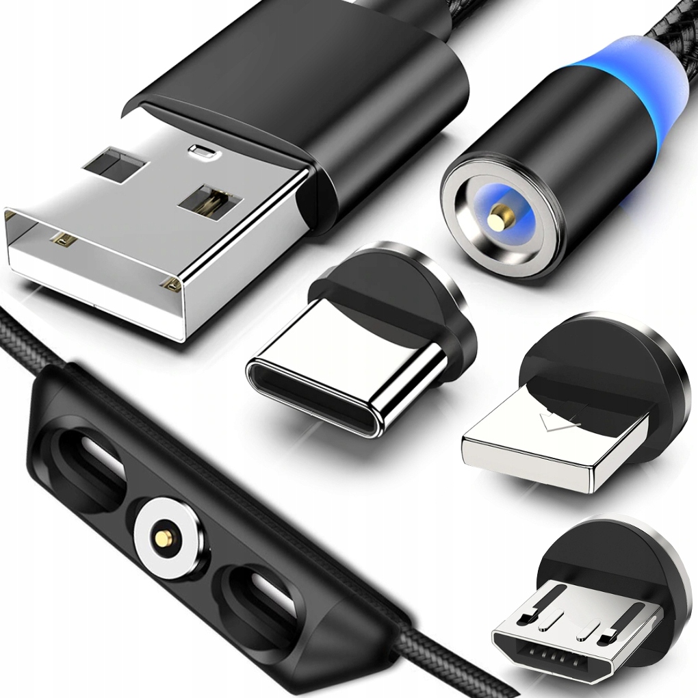 150 Cm Magnetkabel Für Iphone Micro-usb Typ-c Koanni
