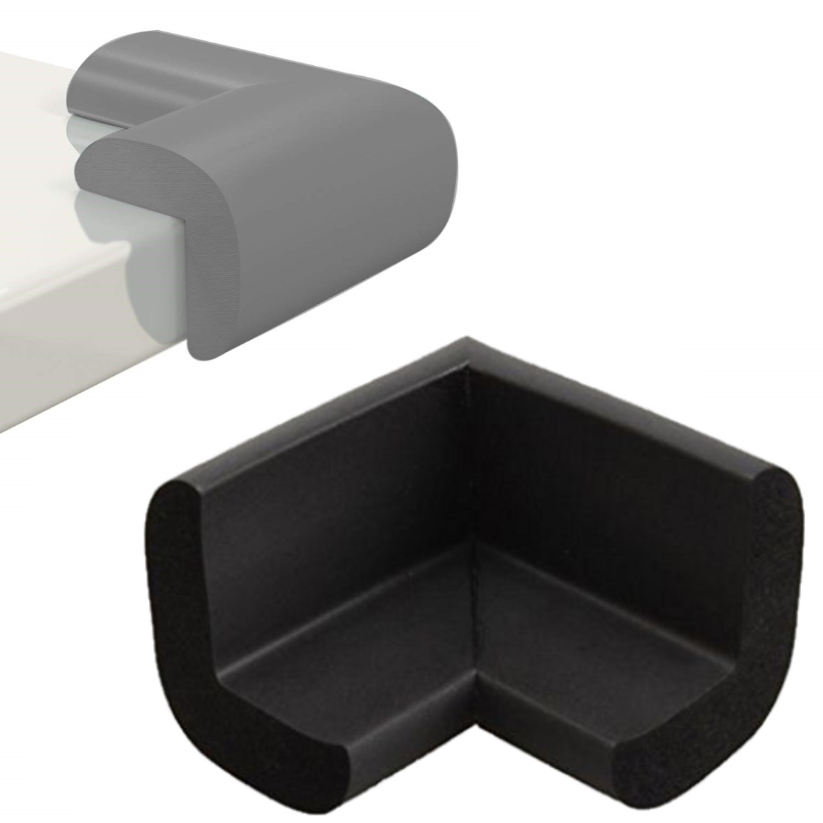 Nn87c Schwarzer Schaumstoff-eckenschutz Eckenkanten Tisch 1 Stück.
