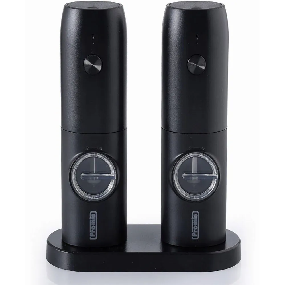 Elektrische Salz-, Pfeffer- Und Gewürzmühle Mit Batterie Und Usb-ladefunktion, 2er-set