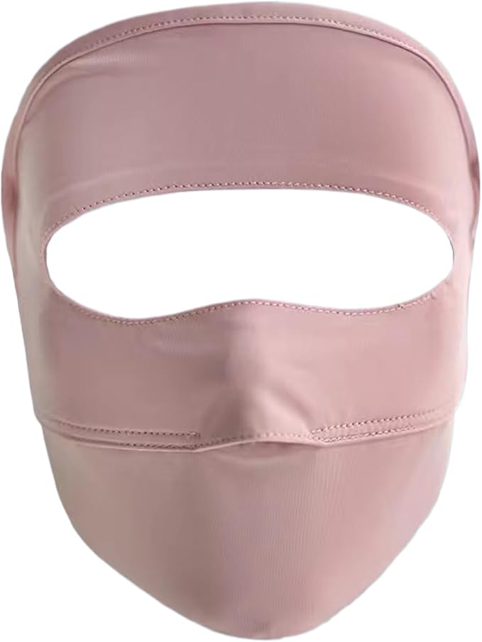 Uv-sonnenschutzmaske, Upf 50+ Gesichtsmaske, Waschbar Und Wiederverwendbar, Ideal Zum Laufen Im Freien (schwarz).