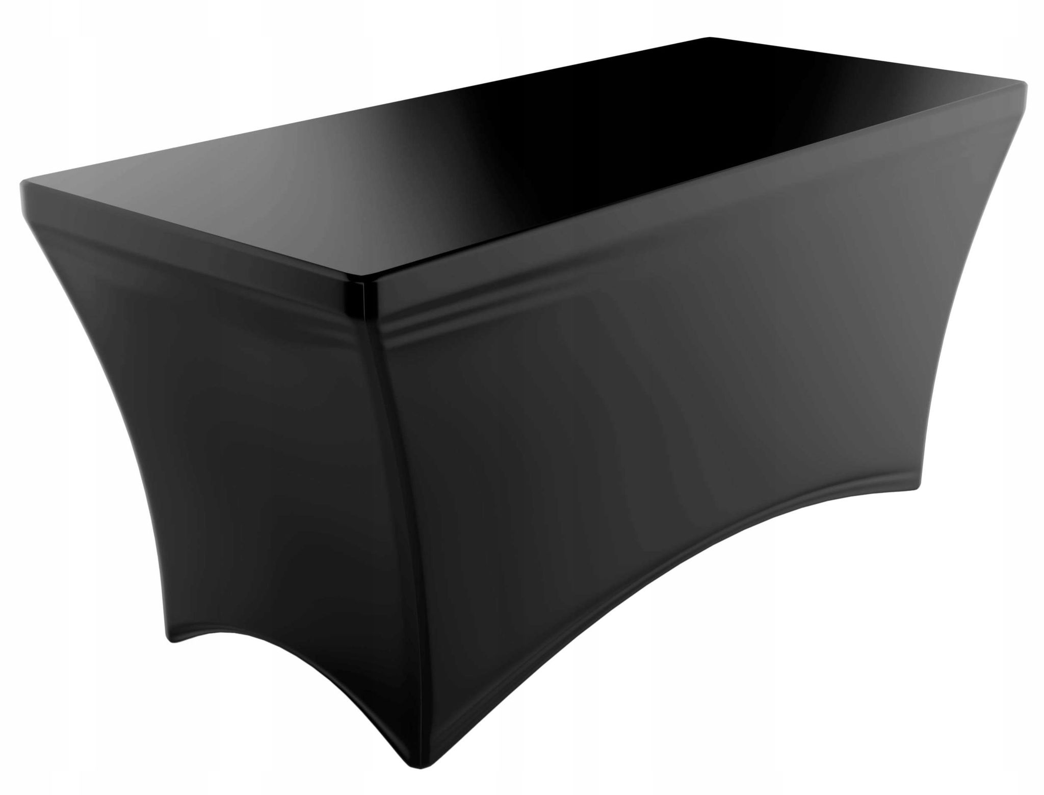 Tischdecke Für Catering, Schwarz, 180 Cm
