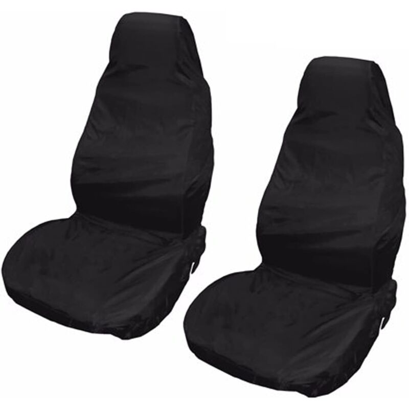 Set Mit 2 Wasserdichten Vordersitzbezügen Aus Oxford-gewebe – Schutz Vor Schlamm Und Flecken – Universalgröße 148 X 55 Cm
