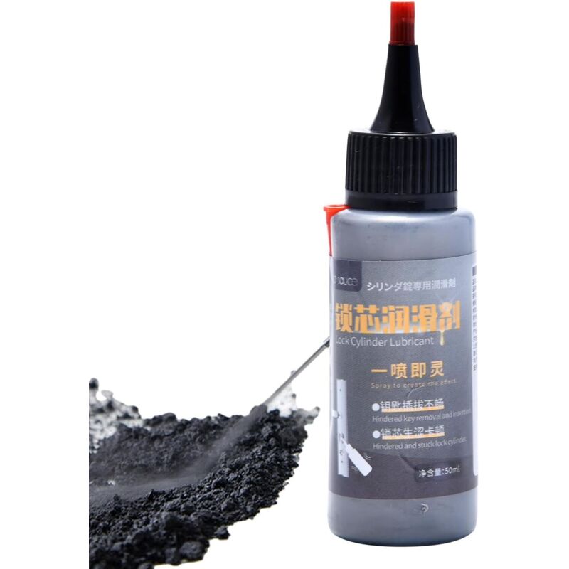 Schlossschmiermittel 100ml – Professionelles Trockengraphitpulver, Optimale Schmierung Der Zylinder