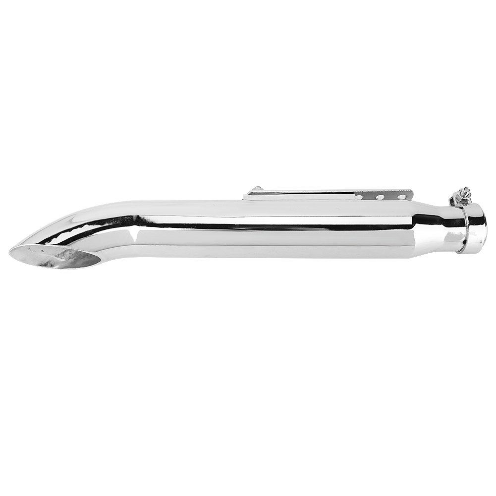 Motorradauspuff-schalldämpfer Hinten, Ersatzteil 38,5 40 43 45, Verchromtes Eisenteil