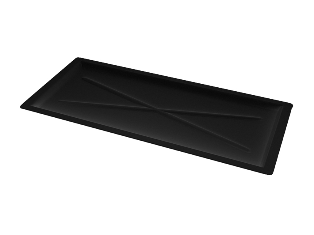 Trocknerständer 50 Breit 500 X 225 Schwarz-metallic