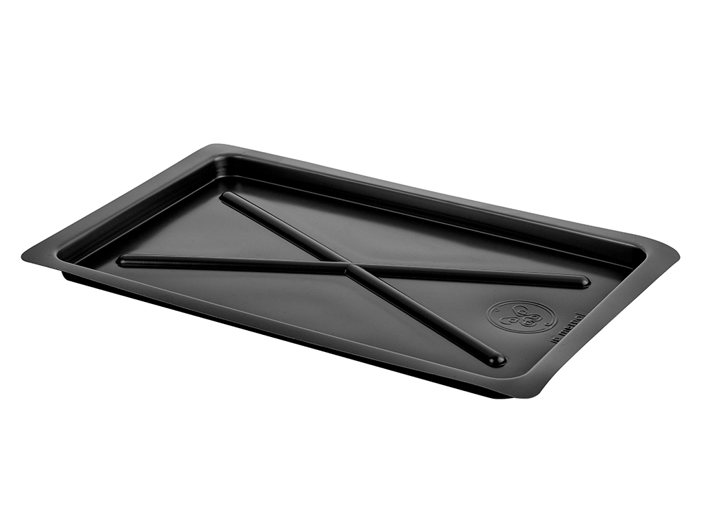 Trocknerständer 40 Schmal 400x210 Schwarz - Metallic