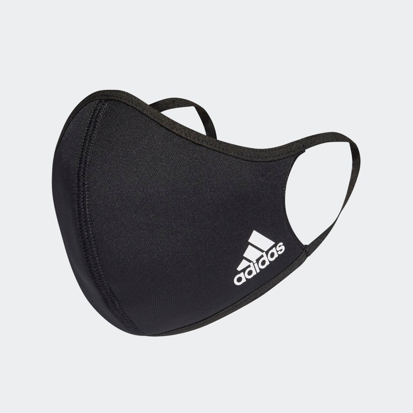 Adidas Schutzmasken, Schwarz, 3er-pack, Größe M/l 10