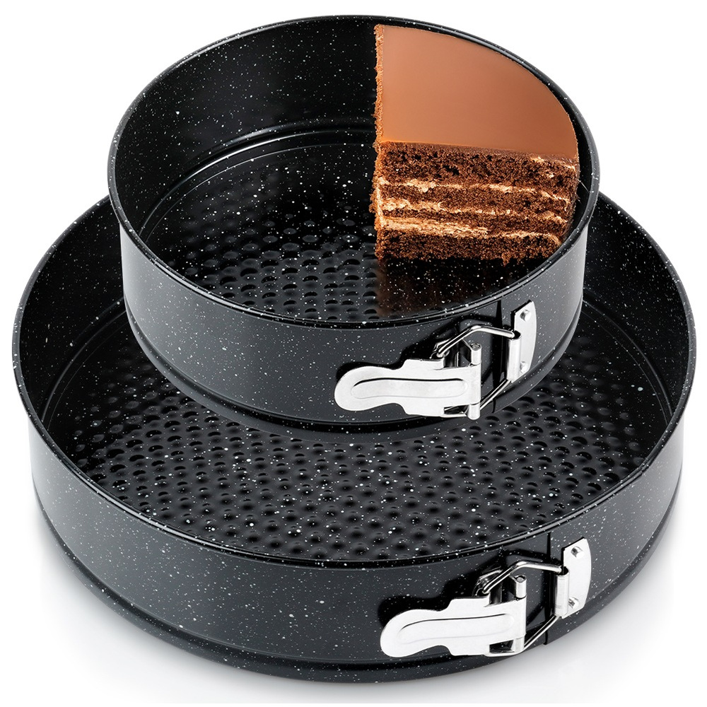Granit-springform-kuchenform 20/28 Cm 2 Stück.