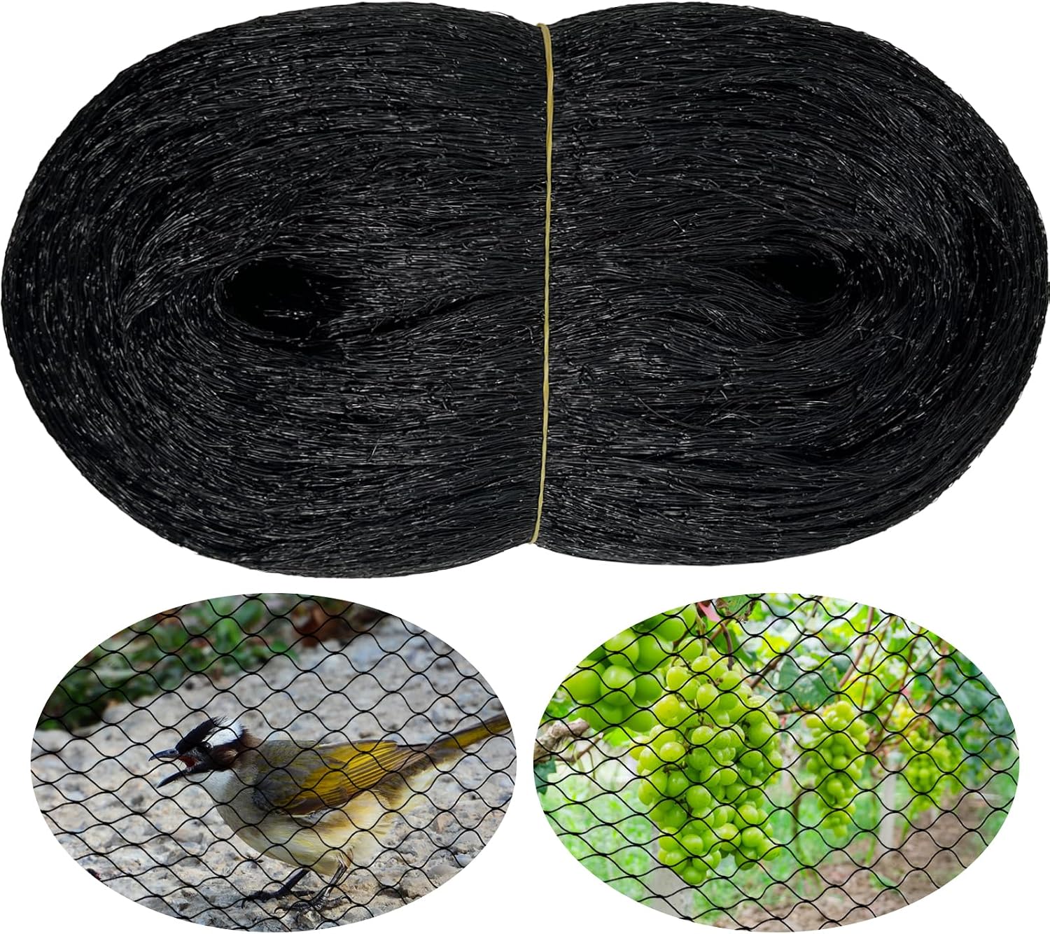 Vogelschutznetz Schwarz7,5m