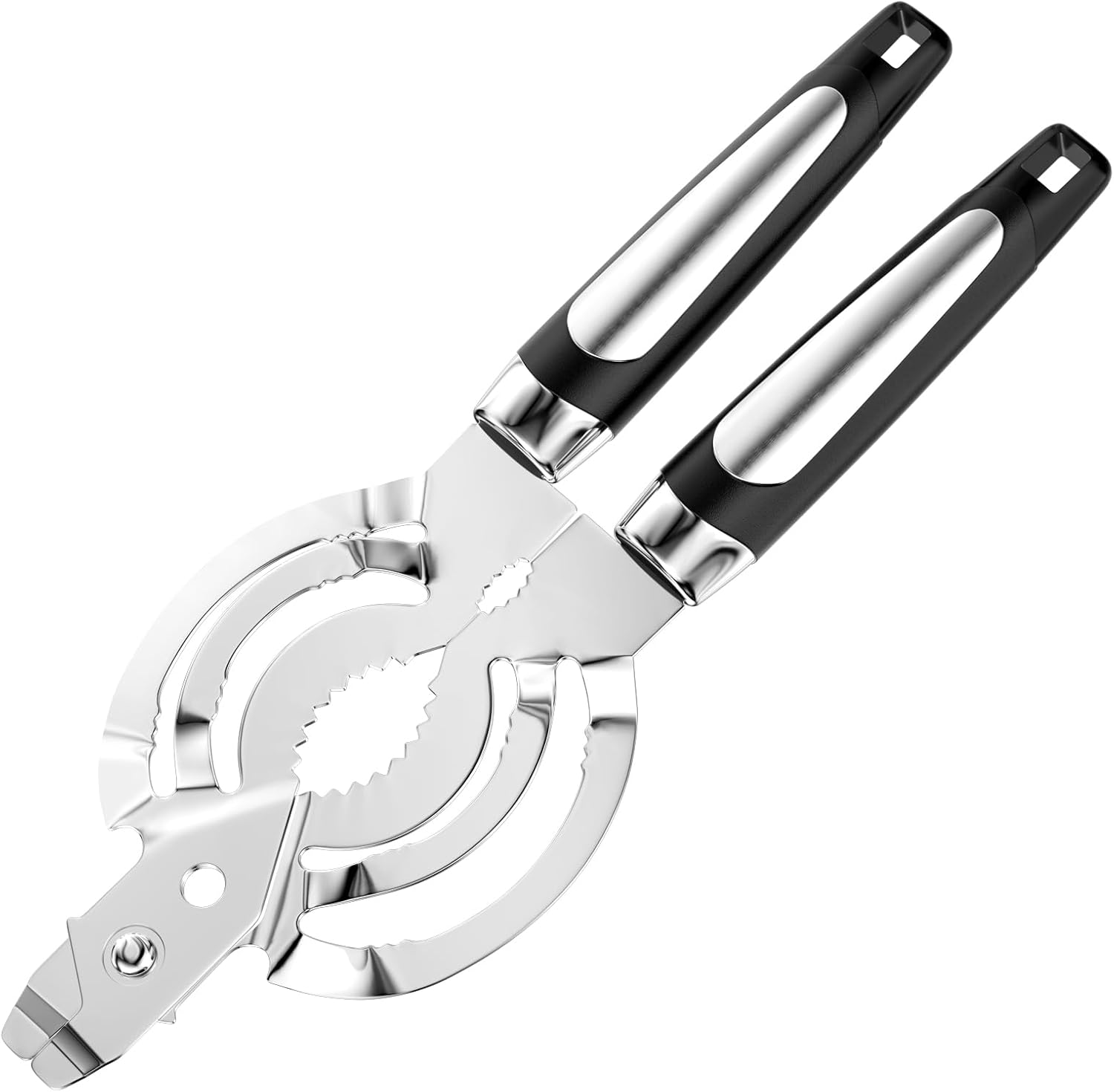 Benutzerfreundlicher Glasöffner, Ergonomischer Dosenöffner, Flaschenöffner Mit Aufhängeloch Zum Einfachen Trocknen, Dosen- Und Glasöffner Für Dosendeckel (schwarz)