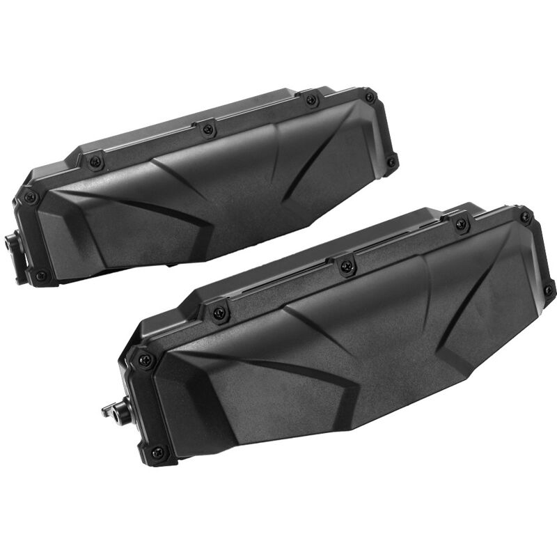 Utv-windschutzscheiben-lüftungsgitter-set (2 Gitter) – Windschutzscheiben-entfrostungszubehör Aus Hartbeschichtetem Polycarbonat – Kompatibel Mit Can-am Maverick X3