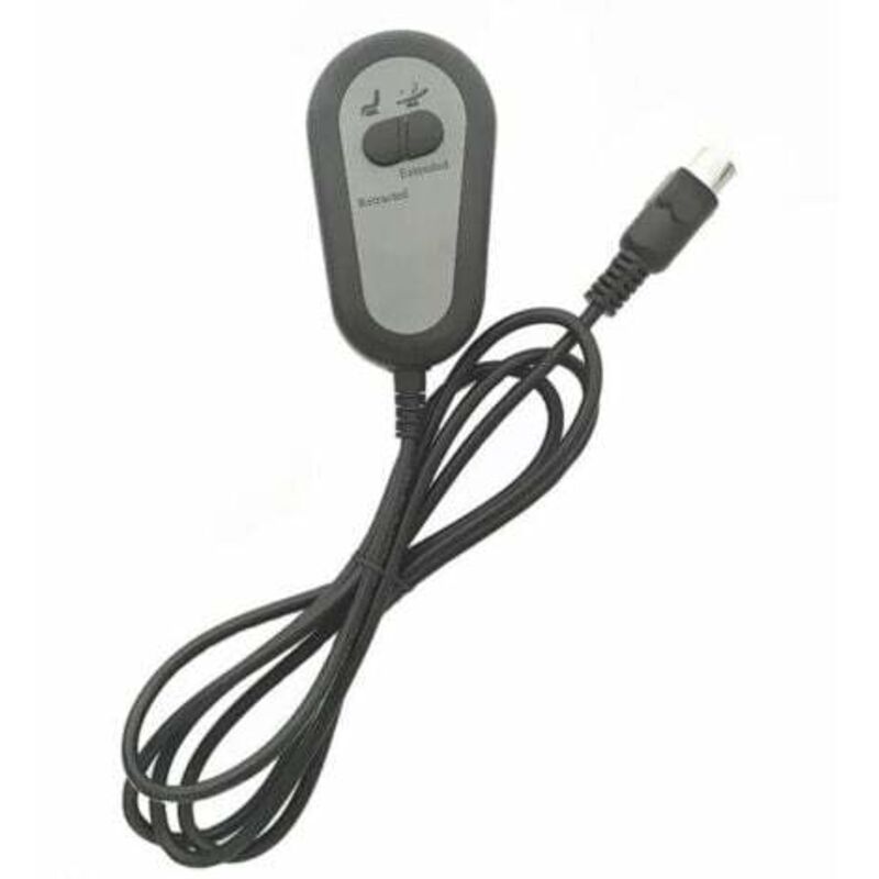 [niemals Verwendet] Fernbedienung Für Relaxsessel, Manueller Steuerschalter Mit 2 Tasten Und 5 Polen Für Die Meisten Elektrischen Relaxsessel Und Aufstehsessel