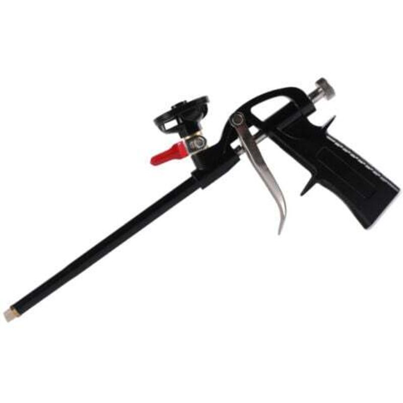 [niemals Verwendet] Verstellbare Polyurethanschaumpistole, Pu-metall-expansionsschaumpistole Mit Schalter, Kartuschenpistole, No-clean-fülldichtung