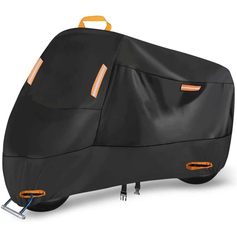 [niemals Verwendet] Schutzhülle Für Kleine Motorräder, 210d, Wasserdicht Und Strapazierfähig, Allwetter-rollerabdeckung, 220x95x100