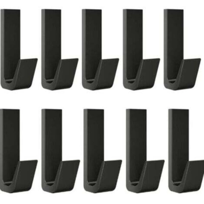 [niemals Verwendet] 10 Selbstklebende Aluminium-wandhaken, Handtuchhalter Für Bad, Geschirrtuchhaken Für Küche, Selbstklebende Kleiderhaken, Wandmontage Ohne Bohren