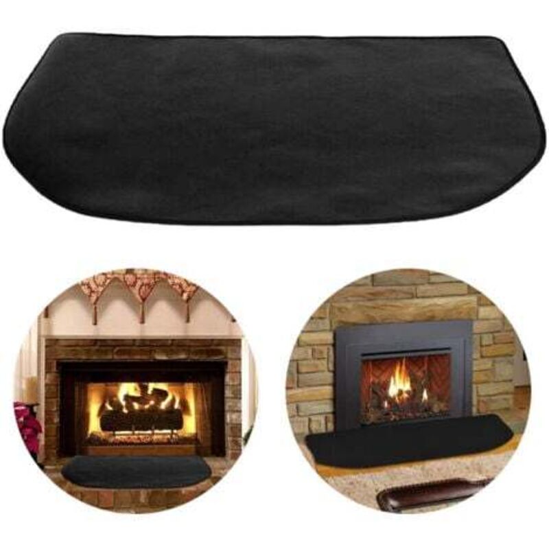 [niemals Verwendet] 50 X 80 Cm Feuerfeste Kaminmatte Aus Fiberglas Zum Schutz Von Kaminen Und Öfen Im Innenbereich