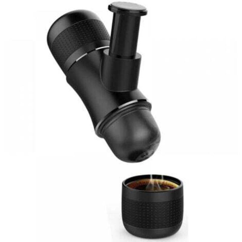 [niemals Verwendet] Tragbare Espressomaschine, Reisekaffeemaschine, Autocamping, Dynamische, Integrierte Outdoor-kaffeemaschine, Handgepresste Kaffeetasse