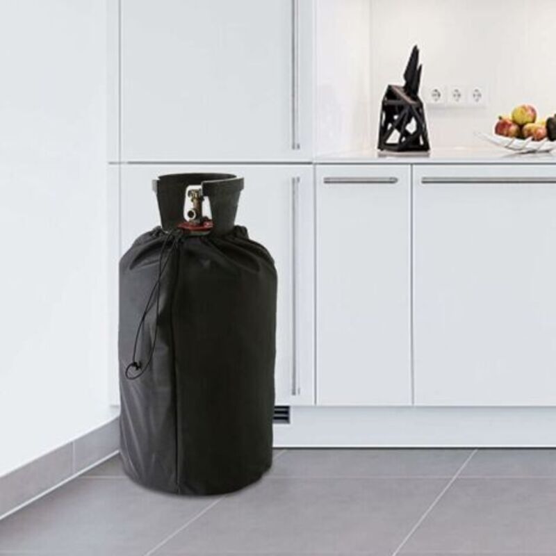 [niemals Verwendet] Schutzhülle Für Gasflasche - Hergestellt Aus 210d Oxford-gewebe - Feuer-, Uv- Und Witterungsbeständig (3159cm)