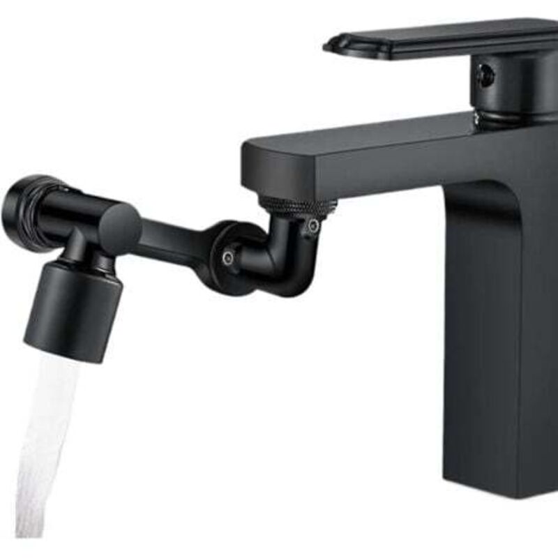 [niemals Verwendet] Extended Tap 1080 Schwenkbarer Spritzschutz Schwenkbarer Sprüharm - Dualmodus [schwarz]