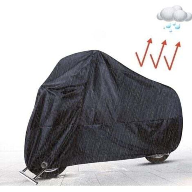[niemals Verwendet] Sonnenschutz-stoffabdeckung Für Elektroauto/elektrofahrrad, L: 220 X 95 X 110 Cm, Schwarz