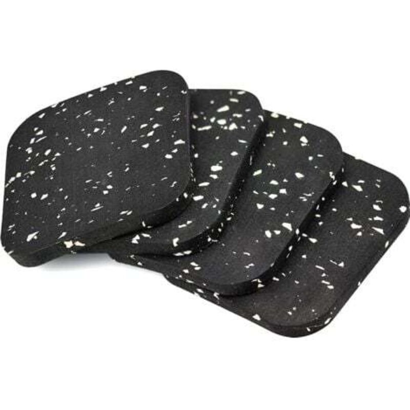 [niemals Verwendet] Stück Rutschfeste Gummipads 100x100x10mm Gummipads Antirutsch-möbelgleiter Für Möbel, Bett, Waschmaschine Und Trockner