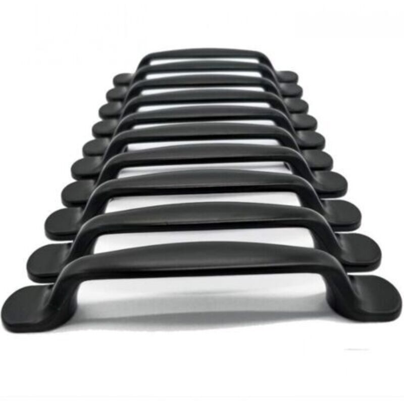 [niemals Verwendet] (20 Stück, Schwarz) Griffe Mit Einem Mittenabstand Von 96 Mm, Geeignet Für Schränke, Kleiderschränke, Schubladen Und Schuhschränke