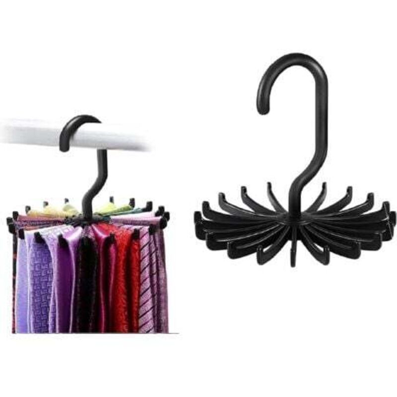 [niemals Verwendet] Drehbarer Krawatten- Und Gürtelhalter Für Die Aufbewahrung Im Kleiderschrank, Vielseitiger, Verstellbarer Organizer Für Krawatten Und Gürtel, 2er-pack