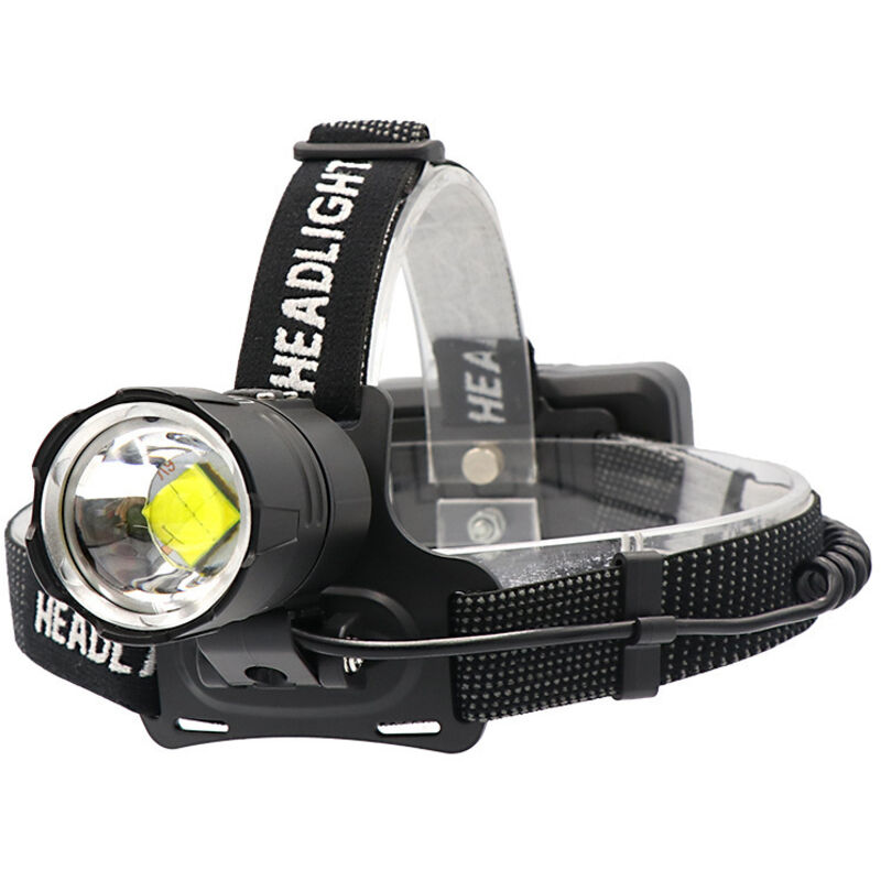 [niemals Verwendet] Superhelle Led-stirnlampe Mit 20.000 Lumen, 3 Leuchtmodi, Schutzart Ip65, Usb-aufladbar, Ideal Für Camping, Reiten, Laufen, Angeln Und Autoreparaturen.