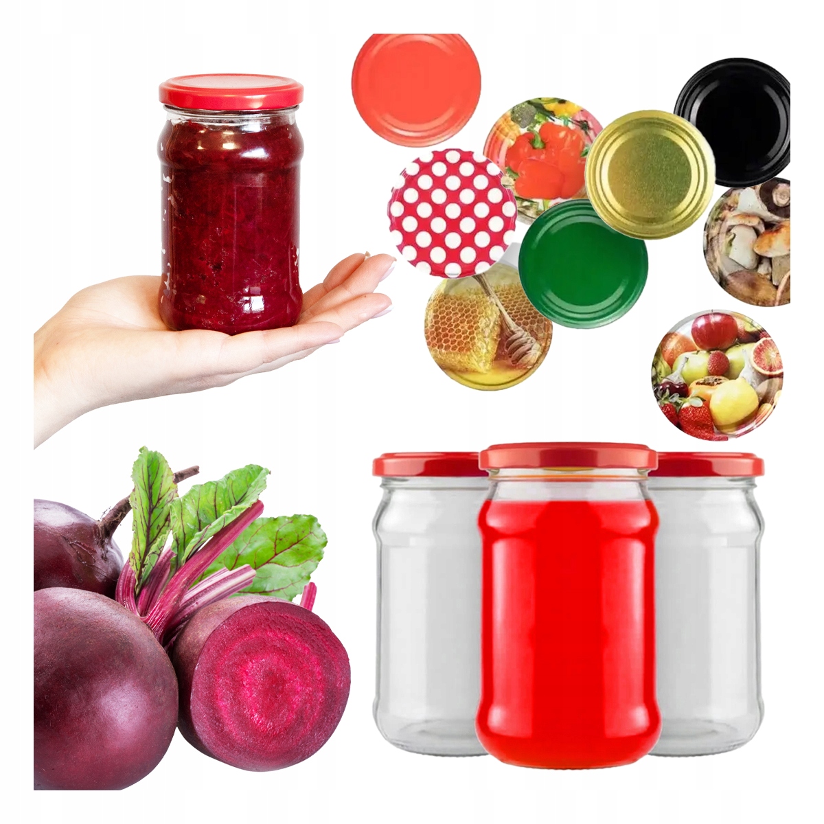 15 X 315 Ml Glasgläser Für Marmelade, Honig, Konfitüre, Deckel Fi66 320 Ml