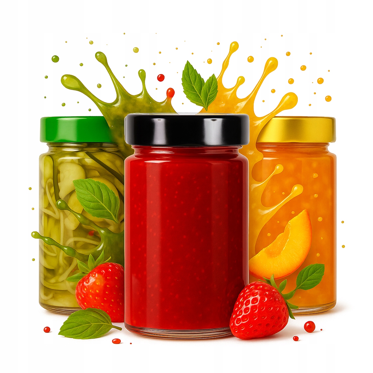 50 Glasbehälter À 245 Ml Für Marmelade, Konfitüre, Honig, Gurken, Konfitüren